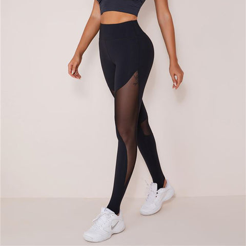 CardioFashion Female High-waist Mesh Leggings