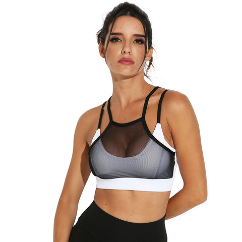 CardioFashion Female Sexy Mesh Beauty Back Bras