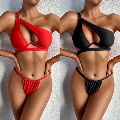 CardioFashion Female Sexy Back Fitness Yoga Bra Bandage Tankini Swimsuit