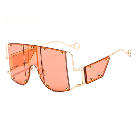 CardioFashion Female Studded Punk Sunglasses