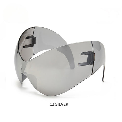 CardioFashion Female Futuristic Punk Sunglasses