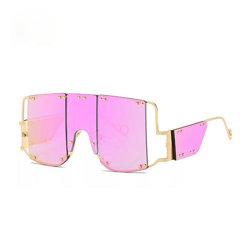 CardioFashion Female Studded Punk Sunglasses