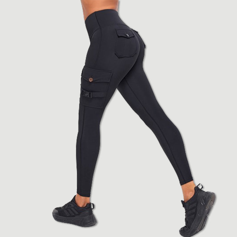 CardioFashion Female Cargo Fitness Leggings