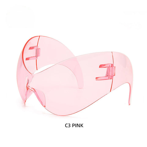 CardioFashion Female Futuristic Punk Sunglasses