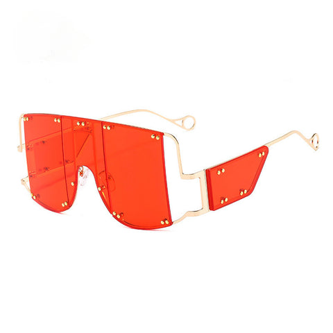 CardioFashion Female Studded Punk Sunglasses