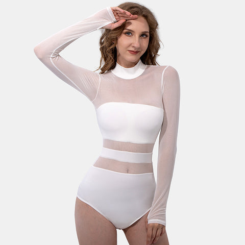 CardioFashion Female Mesh Yoga Sports Jumsuits