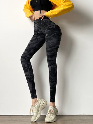 CardioFashion Female Camo Pocket Leggings