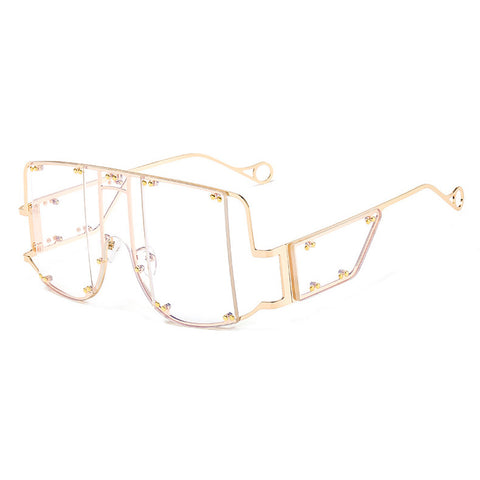 CardioFashion Female Studded Punk Sunglasses