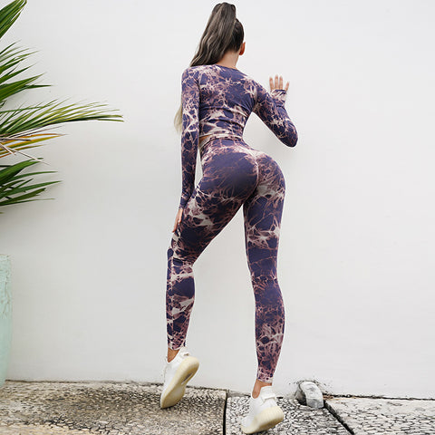 CardioFashion Female Seamless Gradient Tracksuits