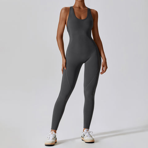 CardioFashion Female Body-Hugging All-In-One Jumpsuits