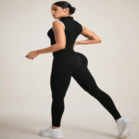 CardioFashion Female Seamless Shoulder Strap Jumpsuits