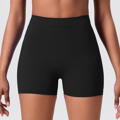 CardioFashion Female V-shaped Waist Female Scrunch Bum High-rise Hot Shorts