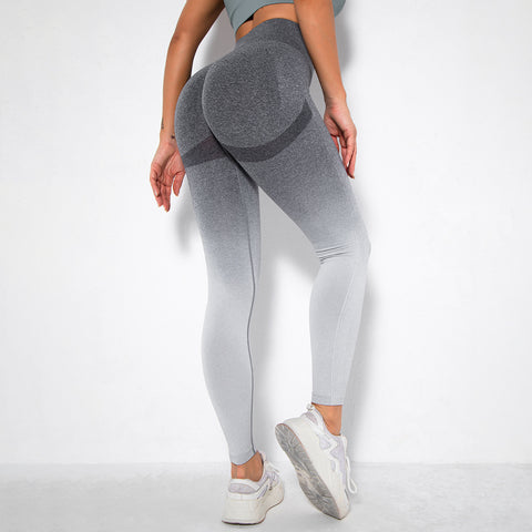 Cardiofashion Female Seamless Gradient Leggings