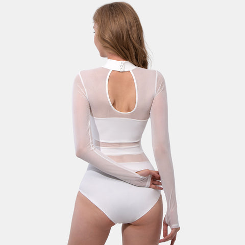 CardioFashion Female Mesh Yoga Sports Jumsuits