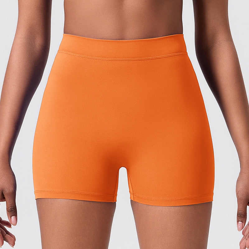 CardioFashion Female V-shaped Waist Female Scrunch Bum High-rise Hot Shorts