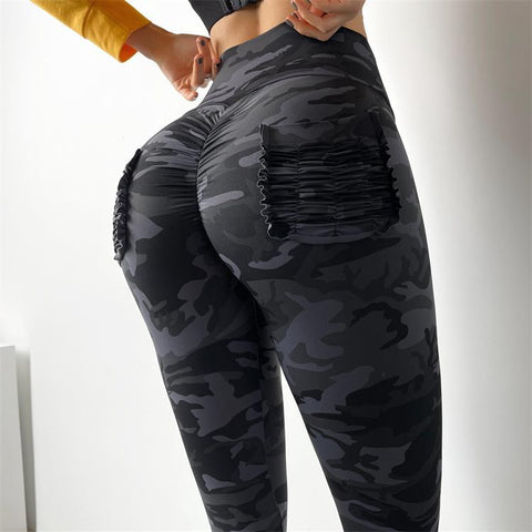 CardioFashion Female Camo Pocket Leggings