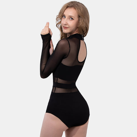 CardioFashion Female Mesh Yoga Sports Jumsuits