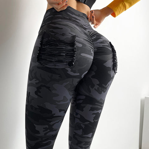 CardioFashion Female Camo Pocket Leggings