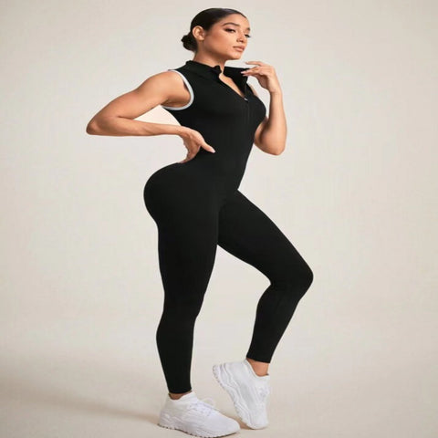 CardioFashion Female Seamless Shoulder Strap Jumpsuits