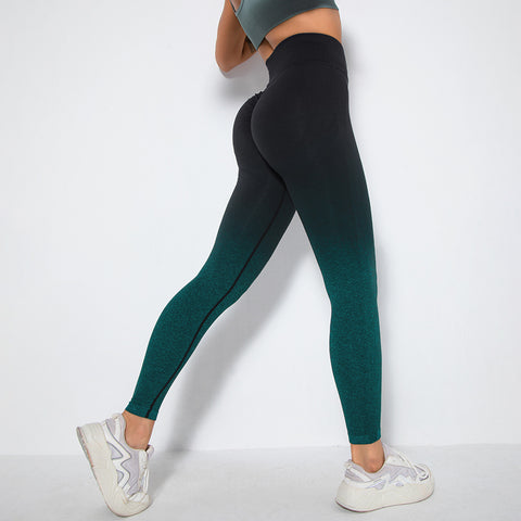 Cardiofashion Female Seamless Gradient Leggings