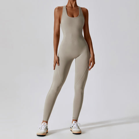 CardioFashion Female Body-Hugging All-In-One Jumpsuits