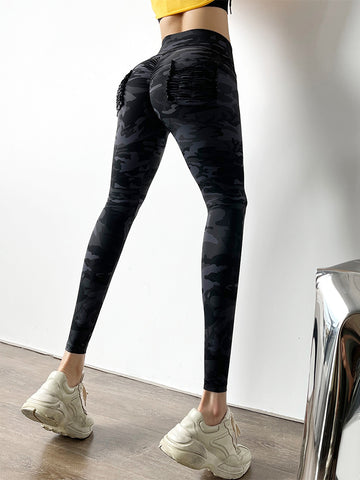 CardioFashion Female Camo Pocket Leggings