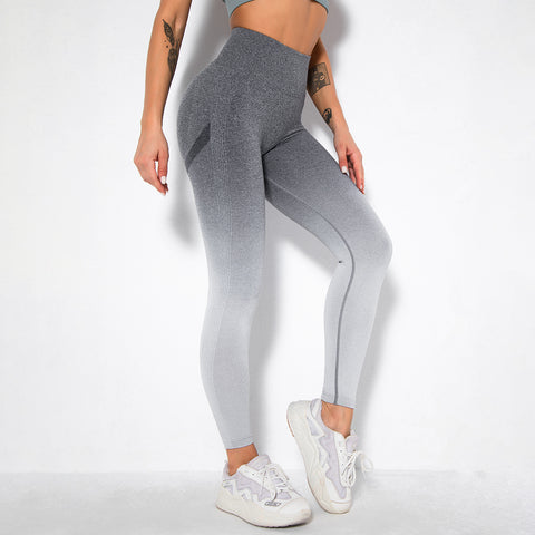 Cardiofashion Female Seamless Gradient Leggings