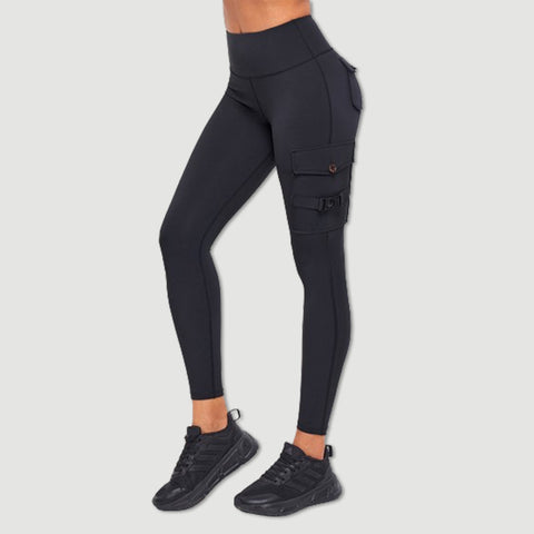 CardioFashion Female Cargo Fitness Leggings