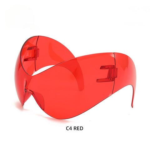 CardioFashion Female Futuristic Punk Sunglasses