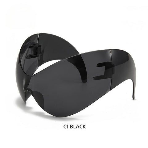 CardioFashion Female Futuristic Punk Sunglasses