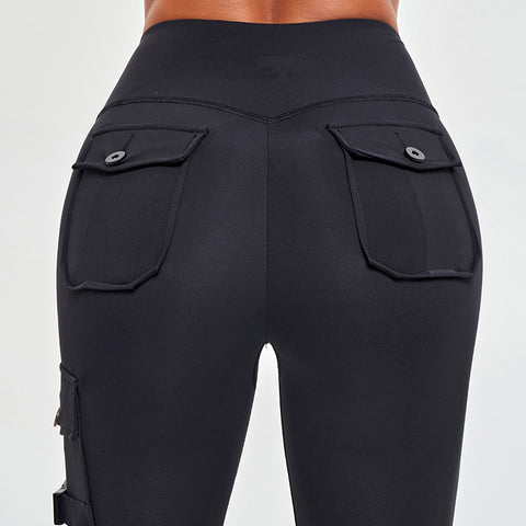 CardioFashion Female Cargo Fitness Leggings