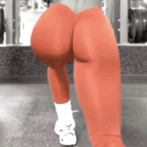 CardioFashion Female V Waist Peach Hip Leggings