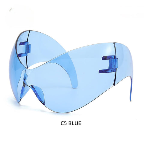 CardioFashion Female Futuristic Punk Sunglasses