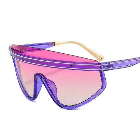 CardioFashion Female Colorful Large Frame Sunglasses