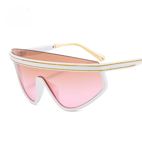 CardioFashion Female Colorful Large Frame Sunglasses