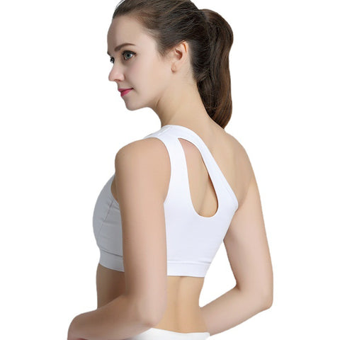 CardioFashion Female One-shoulder Sports Ankle Bras