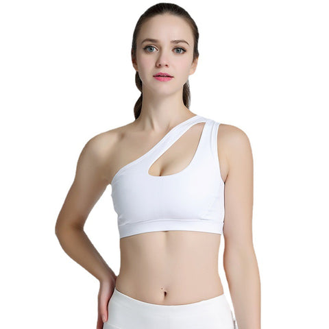 CardioFashion Female One-shoulder Sports Ankle Bras